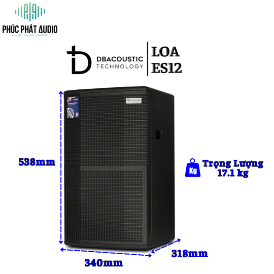 Loa DBACOUSTIC ES12 