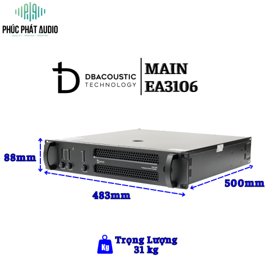 Main DBACOUSTIC EA3106