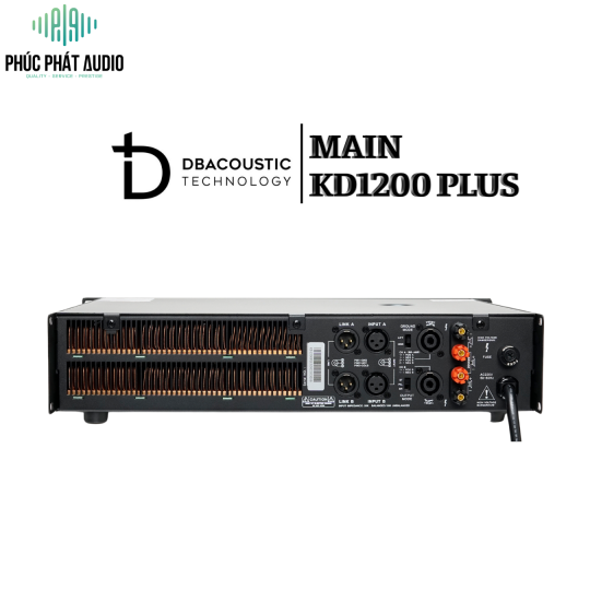 Main DBACOUSTIC KD1200 Plus