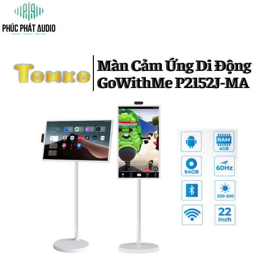 Màn Cảm Ứng Di Động Tomko GoWithMe P2152J-MA
