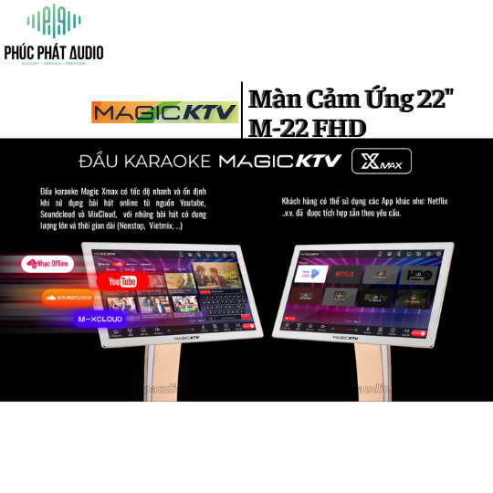 Màn Cảm Ứng 22 Inch  Magic KTV 