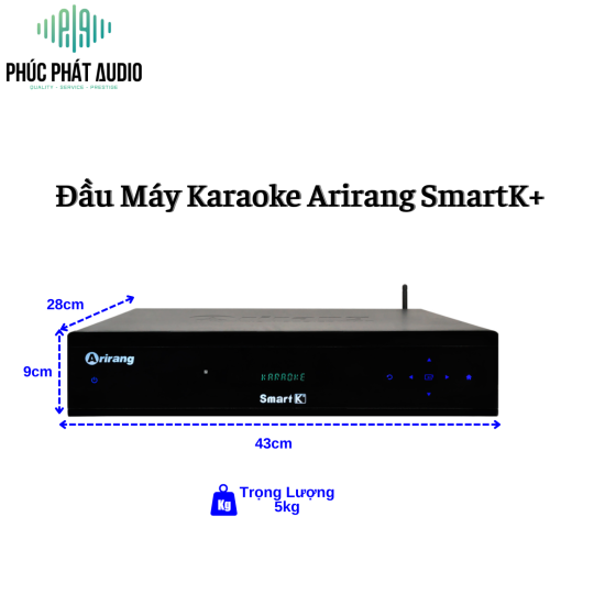 Đầu Máy Arirang SmarK+