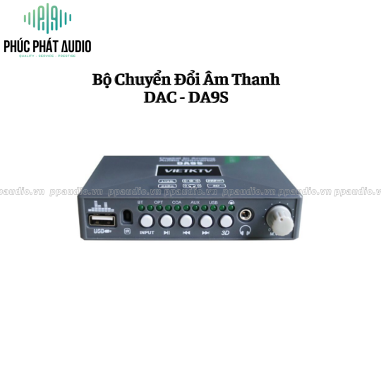  BỘ CHUYỂN ĐỔI ÂM THANH DAC VIETKTV DA9S