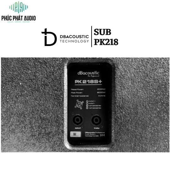 SUB Dbacoustic PK218