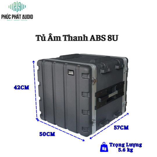 Tủ Âm Thanh ABS 8U