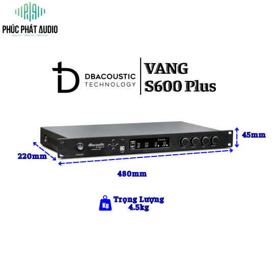 Vang DBacoustic S600 Plus 