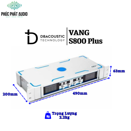 Vang DBacoustic S800 Plus 