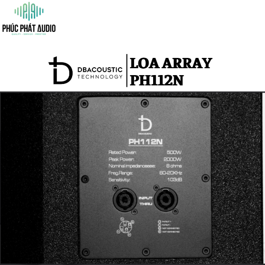 Loa Array DBACOUSTIC PH112N 