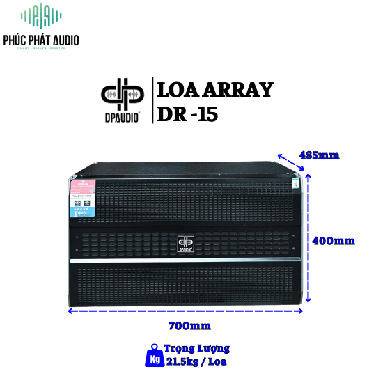 Loa Array DPAUDIO DR-15 