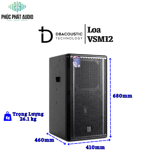Loa DBAUCOUTIC VSM12 