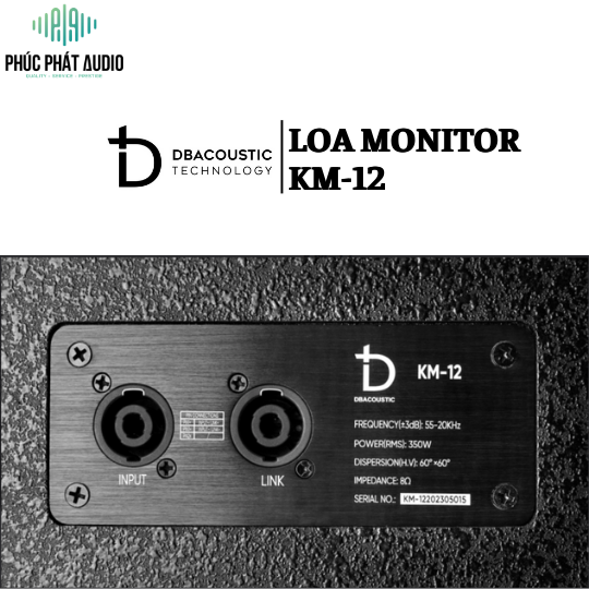 Loa Monitor DBACOUSTIC KM-12