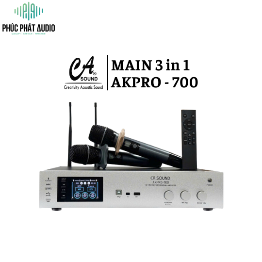 Main 3 in 1 CAsound  AKPRO - 700