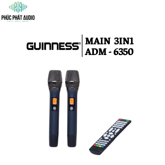 Main 3 in 1 GUINNESS ADM - 6350