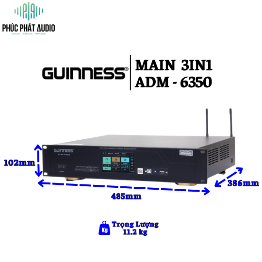 Main 3 in 1 GUINNESS ADM - 6350