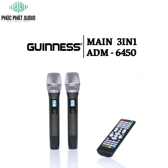 Main 3in1 GUINNESS  ADM - 6450 