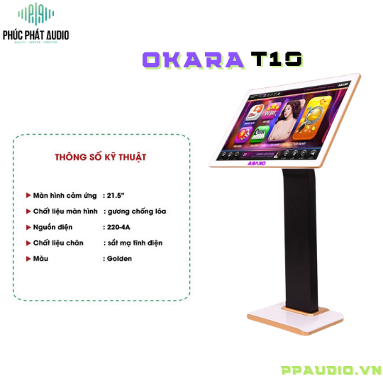 Màn Hình Cảm Ứng OKARA T10