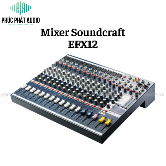 MIXER SOUNDCRAFT EFX12