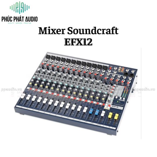 MIXER SOUNDCRAFT EFX12