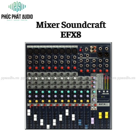 Mixer Soundcraft EFX8 