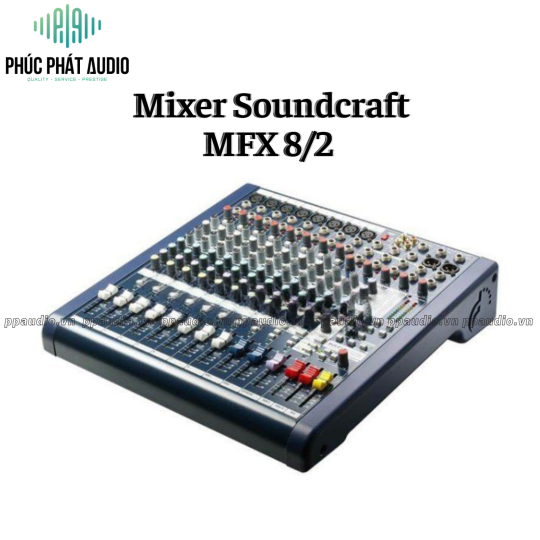 Mixer Soundcraft MFX 8/2 