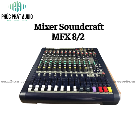 Mixer Soundcraft MFX 8/2 