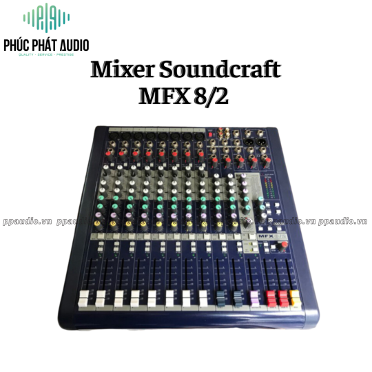 Mixer Soundcraft MFX 8/2 