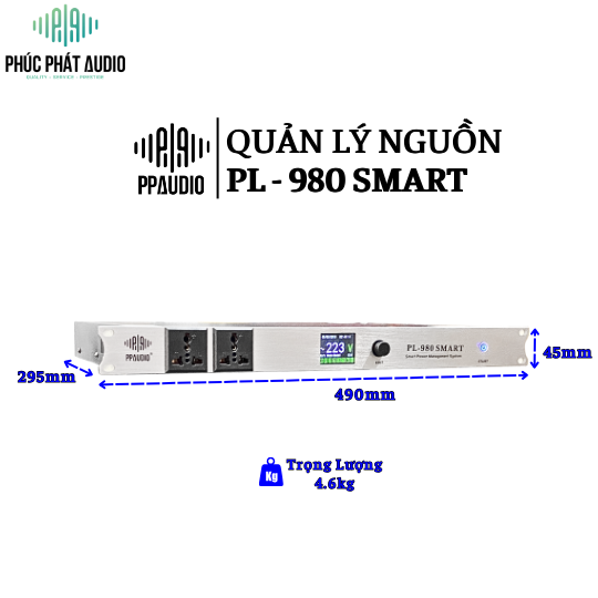 Quản Lý Nguồn PPAUDIO PL-980 SMART