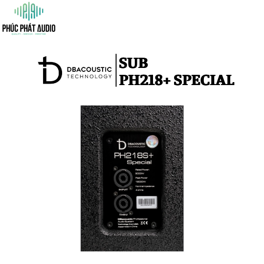 SUB DBAUCOUSTIC PH218+ Special