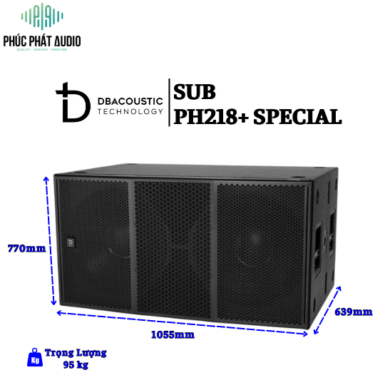 SUB DBAUCOUSTIC PH218+ Special