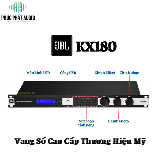 Vang  Số JBL KX180 